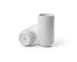 Lyngbyvasen i grøn glas fra Lyngby Porcelæn