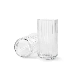 Lyngbyvasen i grøn glas fra Lyngby Porcelæn