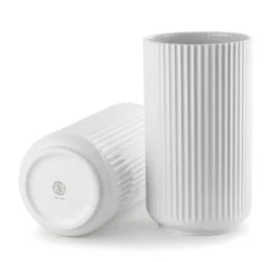 Lyngbyvasen i hvid fra Lyngby Porcelæn