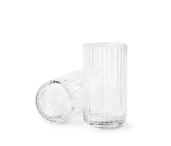 Lyngbyvasen i mørk grøn, H31 cm fra Lyngby Porcelæn