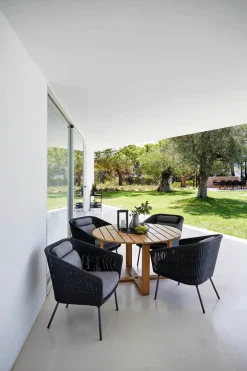 Mega Dining Stol, inkl. hyndesæt fra Cane-line