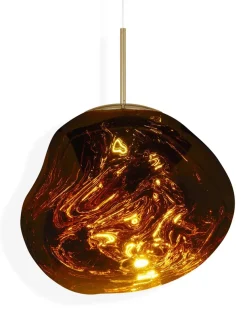 Melt Pendant Silver, 50 cm fra Tom Dixon