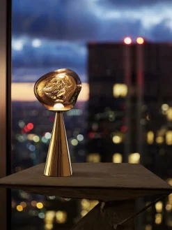 Melt Portable Bordlampe, silver fra Tom Dixon