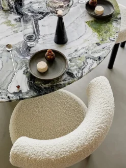 Melt Portable Bordlampe, silver fra Tom Dixon