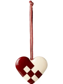 Metalophæng Lille Hjerte, red fra Maileg