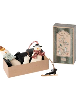 Metalophæng sæt, winter wonderland fra Maileg