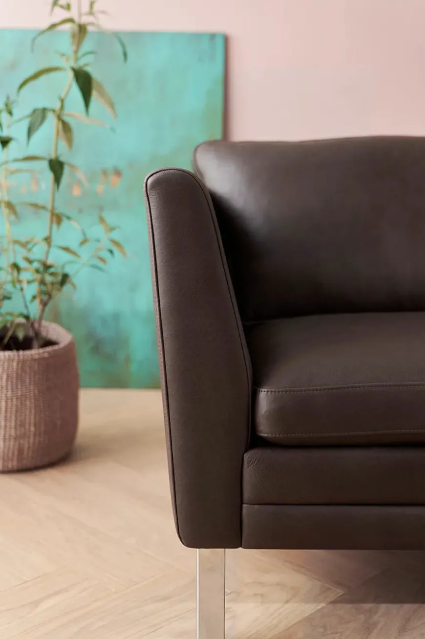 MH2301 Sofa, gefion læder fra Mogens Hansen