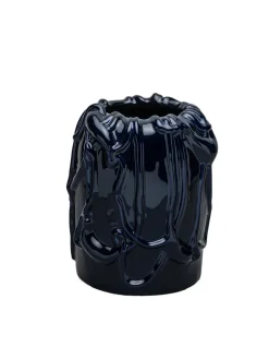 Michael Kvium Jam Vase, deep cobalt fra raawii