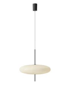 Model 2065 Pendel, hvide skærme med hvid ledning fra Astep