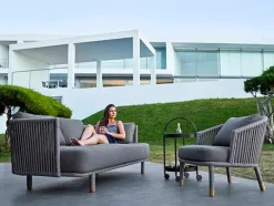 Moments 3 pers. Sofa inkl. hynder fra Cane-line