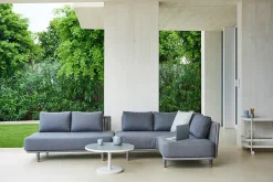 Moments 2 pers. Sofa venstre inkl. hynder fra Cane-line