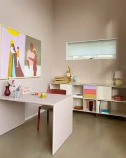 Monterey Skrivebord, dybde 80 cm fra Montana