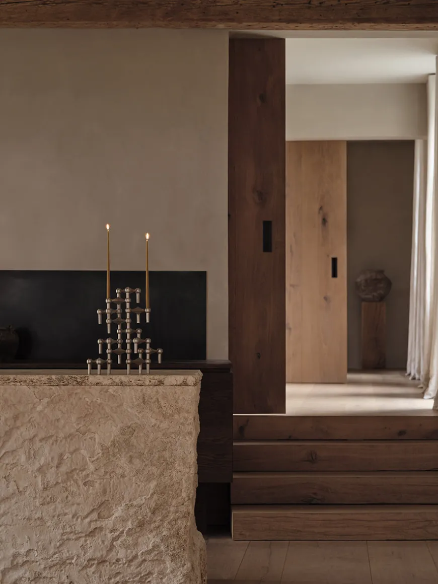 Nagel Lysestage, krom fra STOFF Nagel