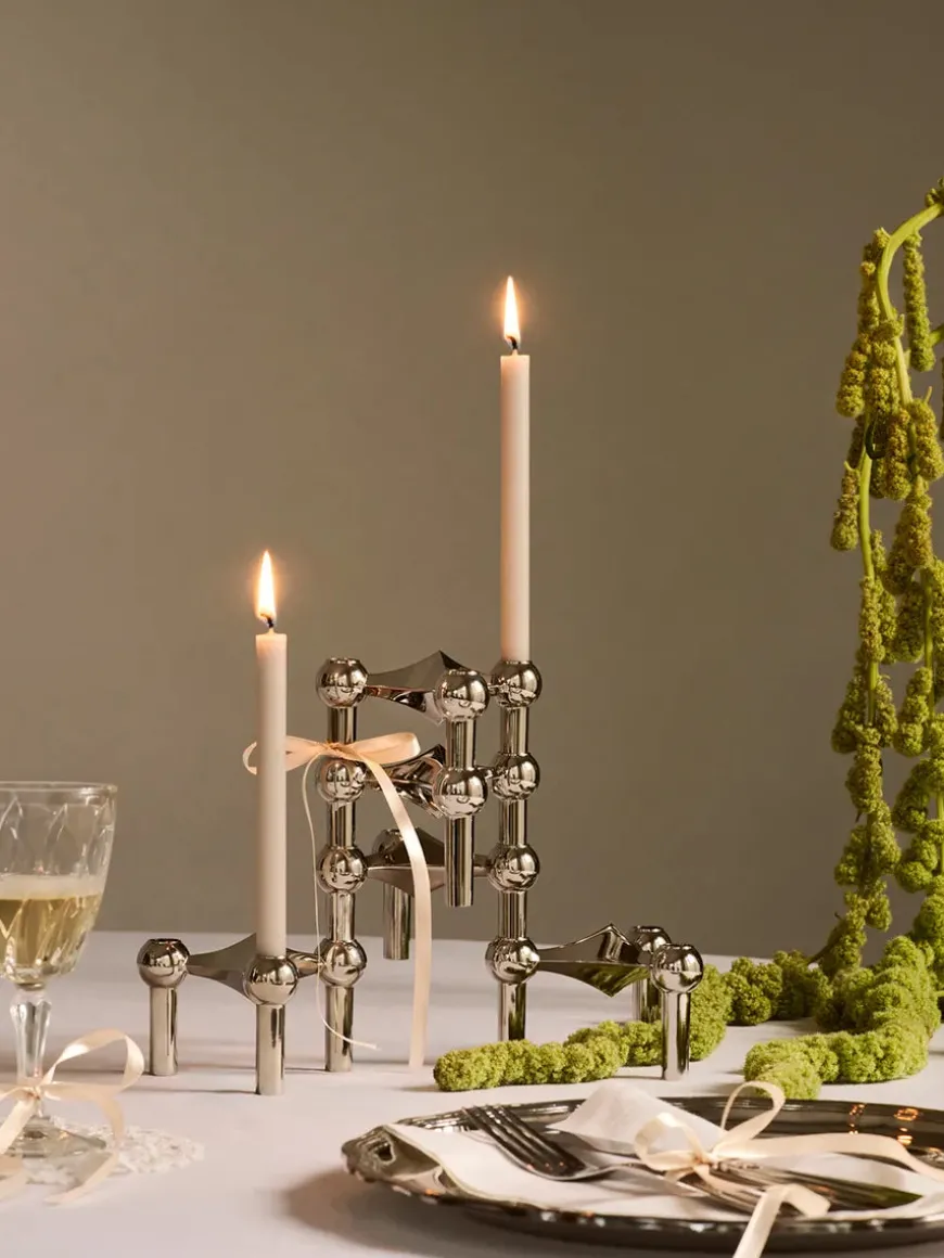 Nagel Lysestage, krom fra STOFF Nagel