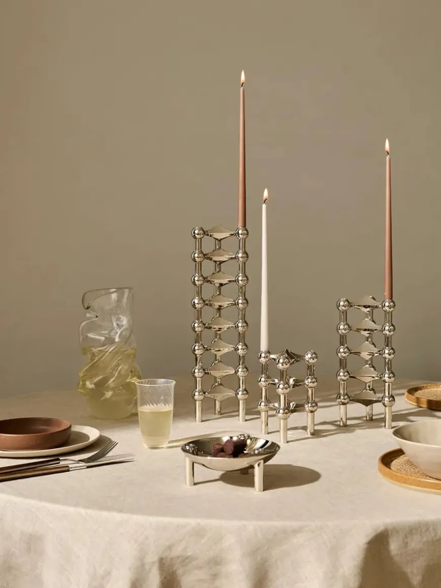 Nagel Lysestage, krom fra STOFF Nagel