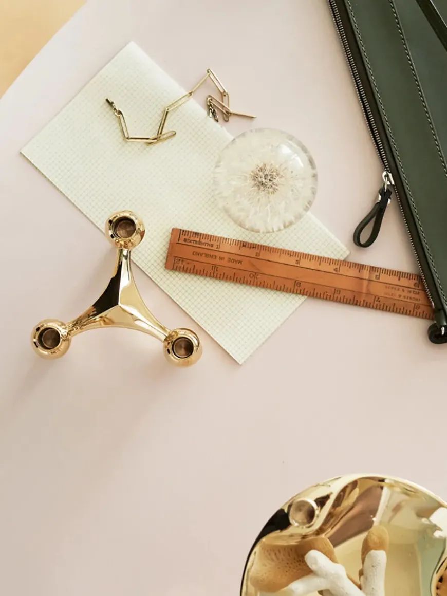 Nagel Lysestage, krom fra STOFF Nagel