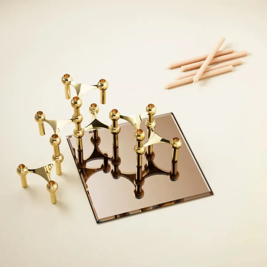 Nagel Lysestage, krom fra STOFF Nagel