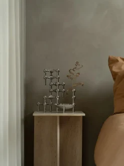 Nagel Lysestage, sort fra STOFF Nagel