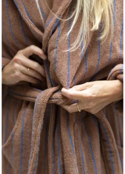 Naram badekåbe, Camel & Ultramarine fra Bongusta