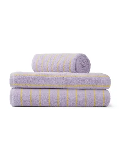 Naram towel - Creme & Ink fra Bongusta