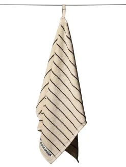 Naram towel - Creme & Ink fra Bongusta