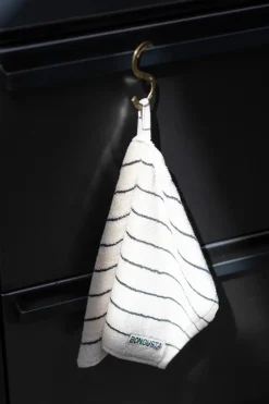 Naram towel - Creme & Ink fra Bongusta