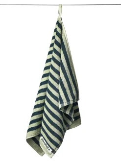 Naram towel - Lilac & Neon yellow fra Bongusta