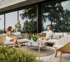 Nest 3-Personers Loungesofa, outdoor fra Cane-line