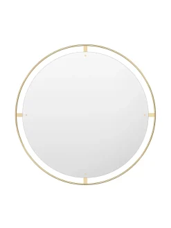 Nimbus Mirror Ø110, brass fra Audo Copenhagen