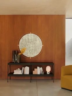 Nimbus Mirror Ø110, brass fra Audo Copenhagen