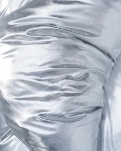 Nude Metallic Jersey Pillow Cover Single fra Magniberg