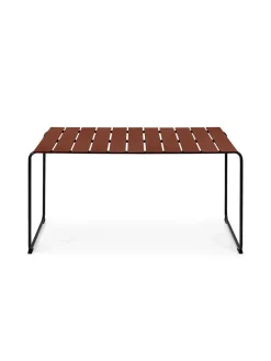 Ocean Havebord 140x70, burnt red fra Mater