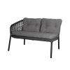 Ocean 2-pers. Sofa, højre modul, Soft Rope fra Cane-line