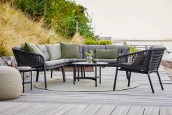 Ocean 2-pers. Sofa, højre modul, Soft Rope fra Cane-line