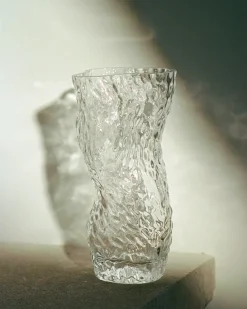 Ostrea Vase, klart glas fra Hein Studio