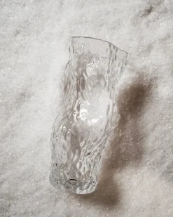 Ostrea Vase, klart glas fra Hein Studio