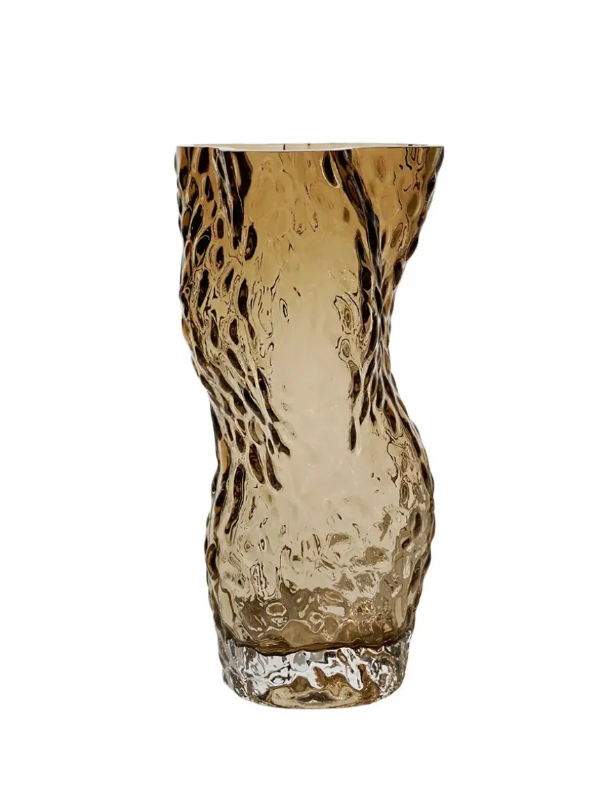 Ostrea Vase, klart glas fra Hein Studio
