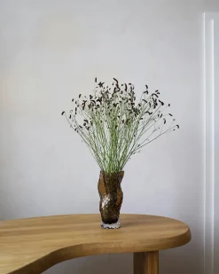 Ostrea Vase, klart glas fra Hein Studio