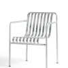 Palissade Dining Armchair, hot galvanised fra Hay