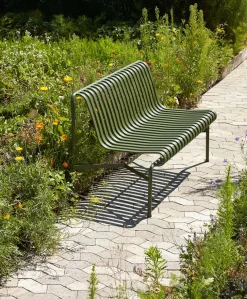 Palissade Dining Bench uden armlæn, iron red fra Hay