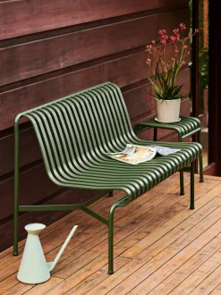 Palissade Dining Bench uden armlæn, iron red fra Hay