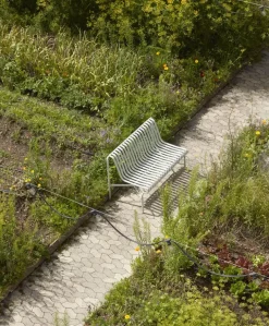 Palissade Dining Bench uden armlæn, sky grey fra Hay