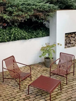 Palissade Lounge Chair High, olive fra Hay