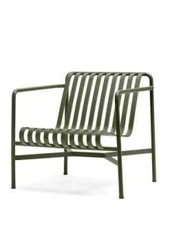 Palissade Lounge Chair Low, antracit fra Hay