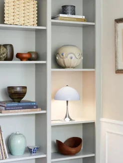 Panthella 250 bordlampe, hvid af Verner Panton