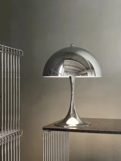 Panthella 250 bordlampe, orange af Verner Panton