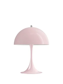 Panthella 250 bordlampe, orange af Verner Panton