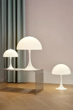 Panthella 250 bordlampe, pale blue af Verner Panton