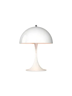 Panthella 250 bordlampe, pale rose af Verner Panton