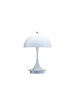 Panthella 160 Portable V3, chrome beige af Verner Panton